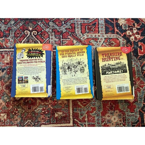 James Patterson Treasure Hunters Kids Books - Picture 2 of 2